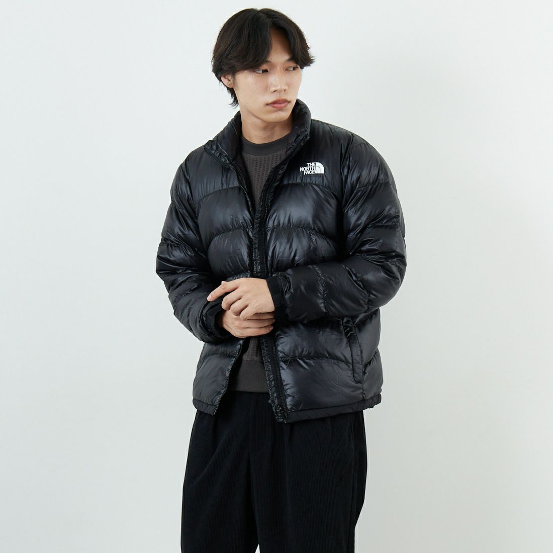 THE NORTH FACE [ザ ノースフェイス] ジップインジップ アコンカグアジャケット [ND92451] K &&モデル身長：179cm 着用サイズ：M&&