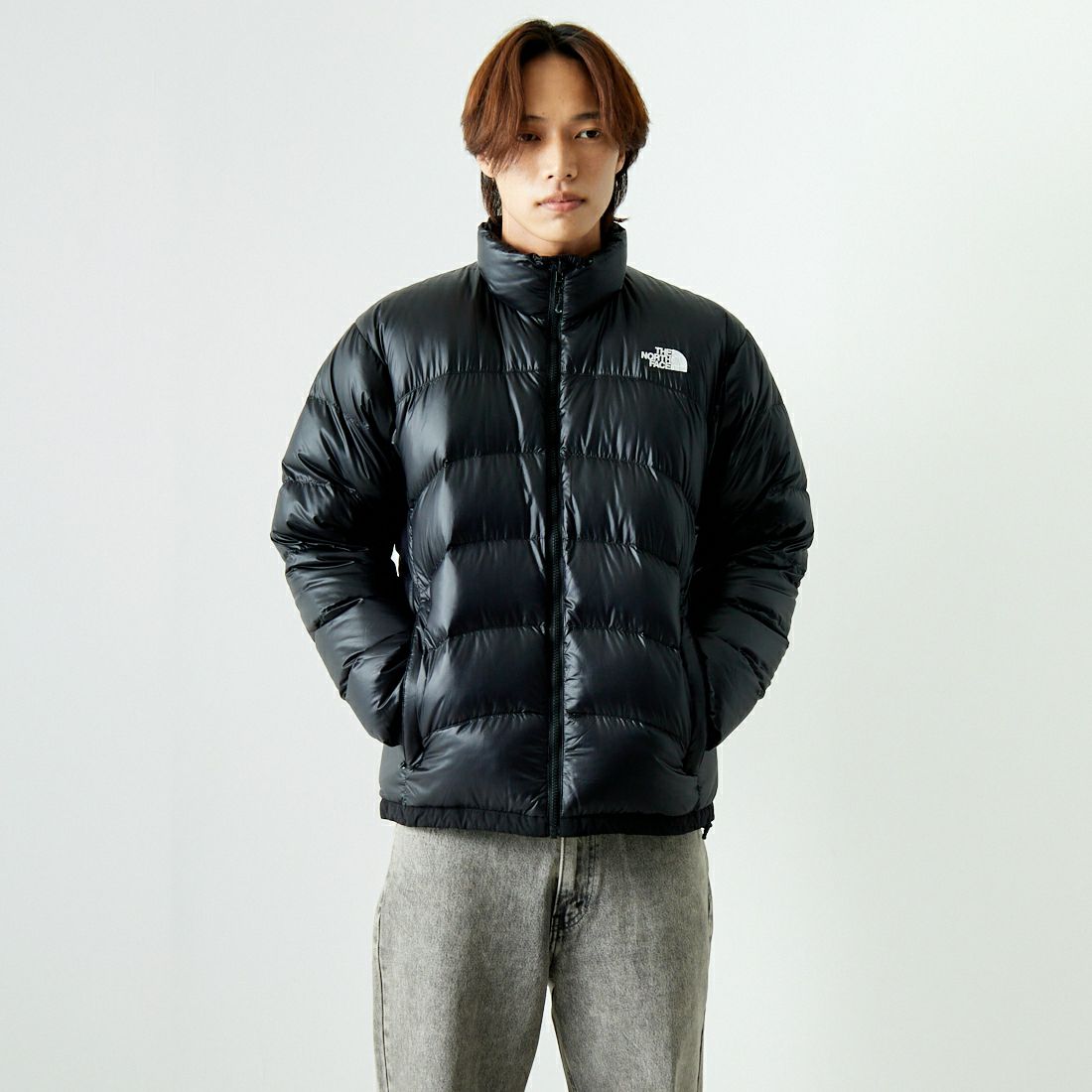THE NORTH FACE [ザ ノースフェイス] ジップインジップ アコンカグアジャケット [ND92451] K &&モデル身長：179cm 着用サイズ：L&&