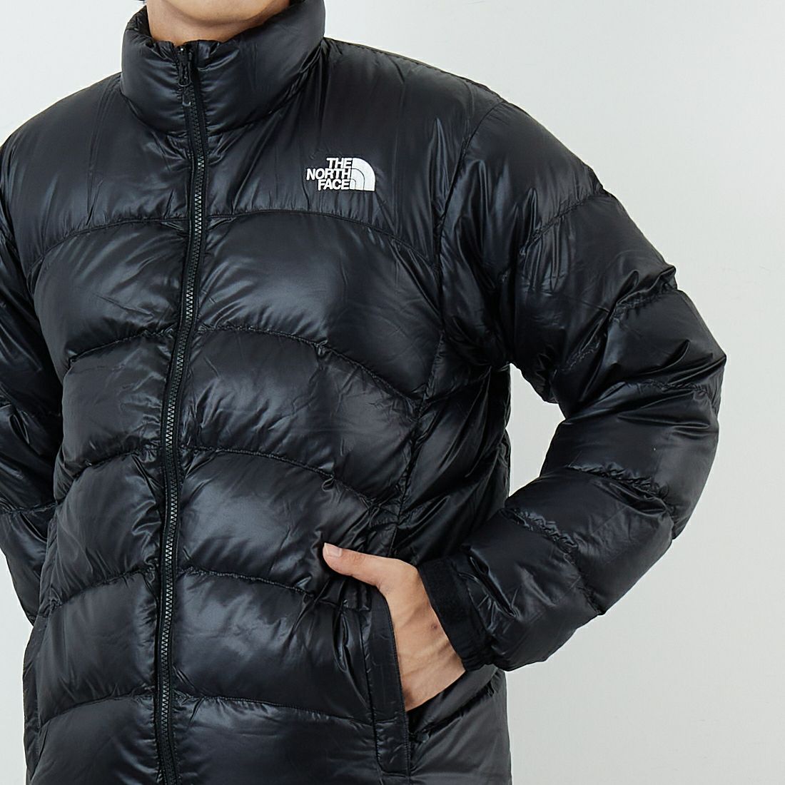 THE NORTH FACE [ザ ノースフェイス] ジップインジップ アコンカグアジャケット [ND92451] K &&モデル身長：179cm 着用サイズ：M&&