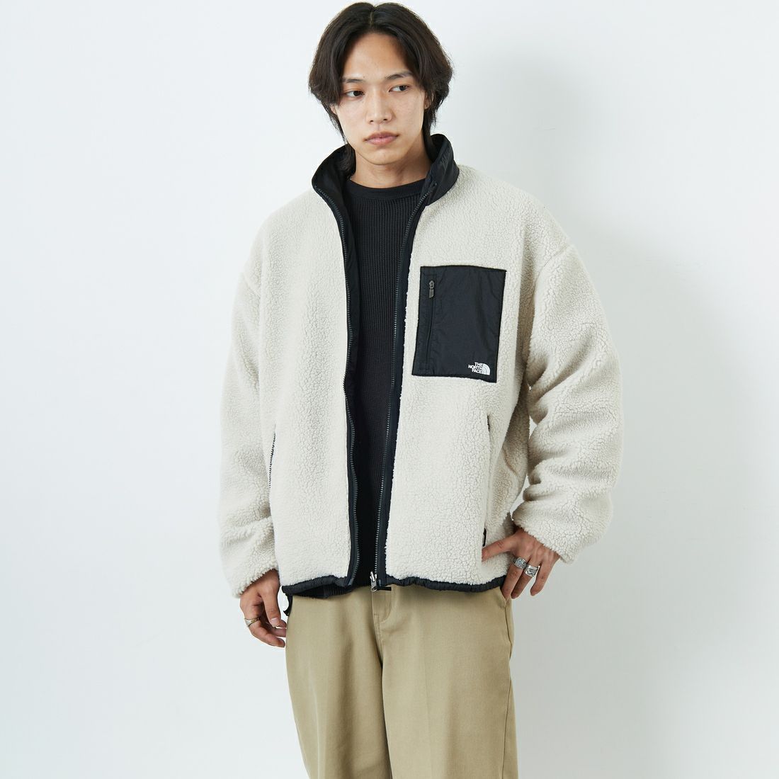 FK&&モデル身長：179cm 着用サイズ：L&&