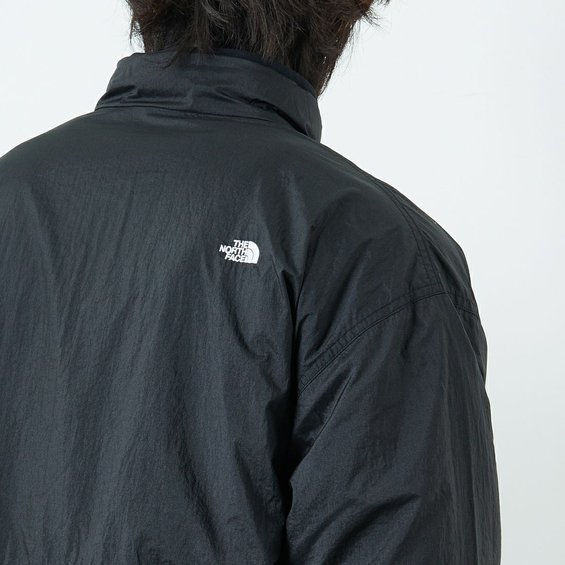 THE NORTH FACE [ザ ノースフェイス] リバーシブル エクストリームパイルフリースジャケット [NP72536] FK &&モデル身長：179cm 着用サイズ：L&&