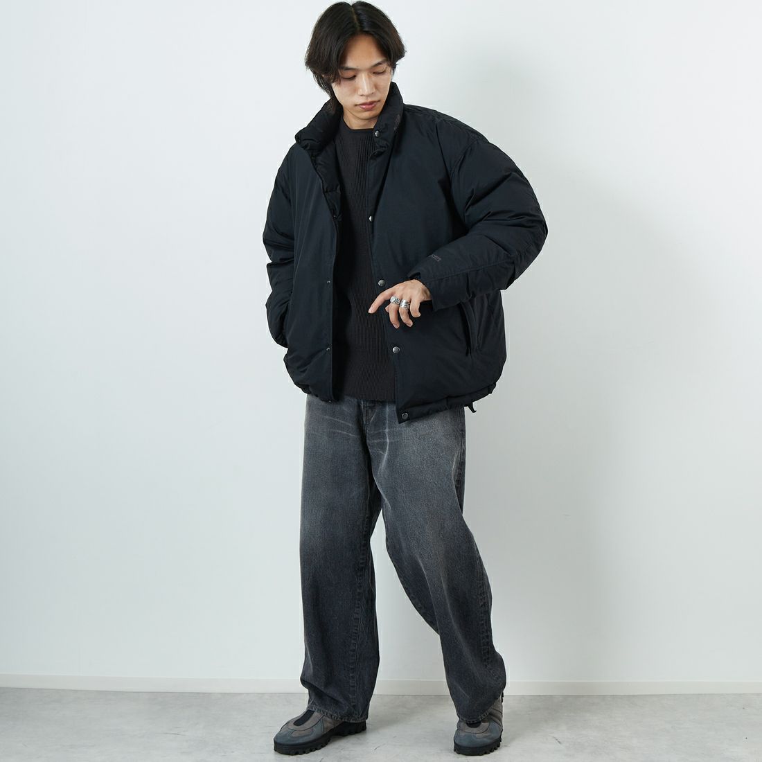 THE NORTH FACE [ザ ノースフェイス] オルタレーションシエラジャケット [ND92565] K &&モデル身長：179cm 着用サイズ：L&&