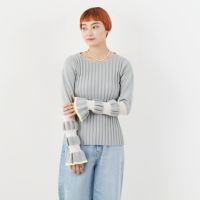 115 ｸﾞﾚｰ/ｲ&&モデル身長：160cm 着用サイズ：F&&