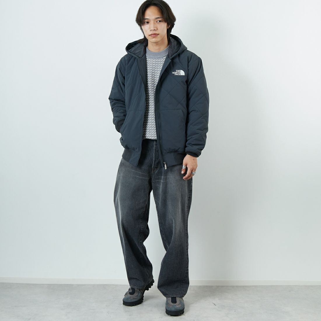 THE NORTH FACE [ザ ノースフェイス] ヤッキンジャケット [NY82551] AG &&モデル身長：179cm 着用サイズ：L&&