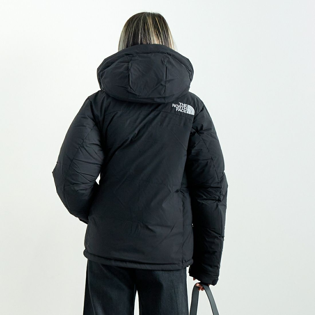 THE NORTH FACE [ザ ノースフェイス] バルトロライトジャケット [ND92551] K &&モデル身長：167cm 着用サイズ：S&&