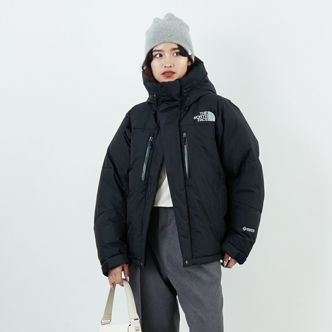 THE NORTH FACE [ザ ノースフェイス] バルトロライトジャケット [ND92551] K &&モデル身長：162cm 着用サイズ：XS&&