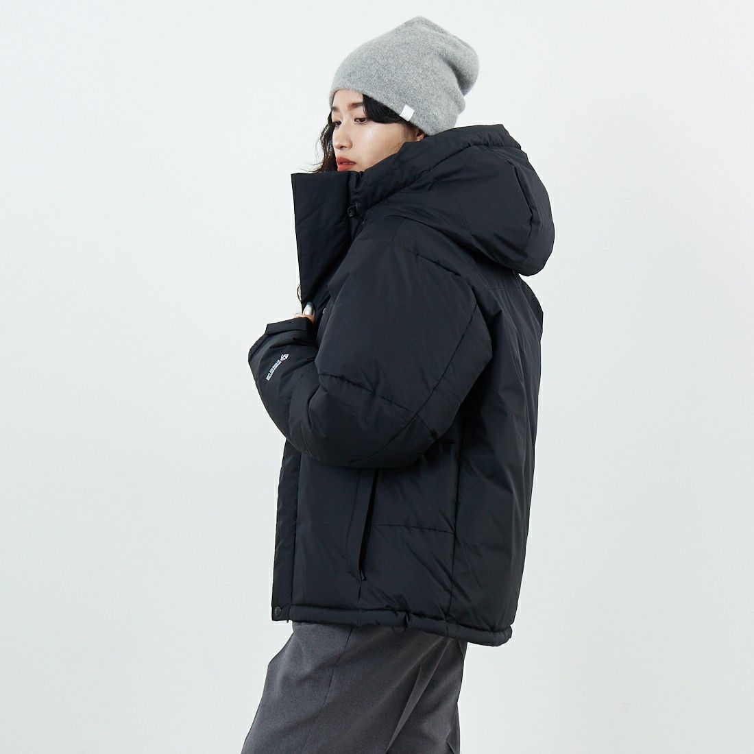 THE NORTH FACE [ザ ノースフェイス] バルトロライトジャケット [ND92551] K &&モデル身長：162cm 着用サイズ：XS&&
