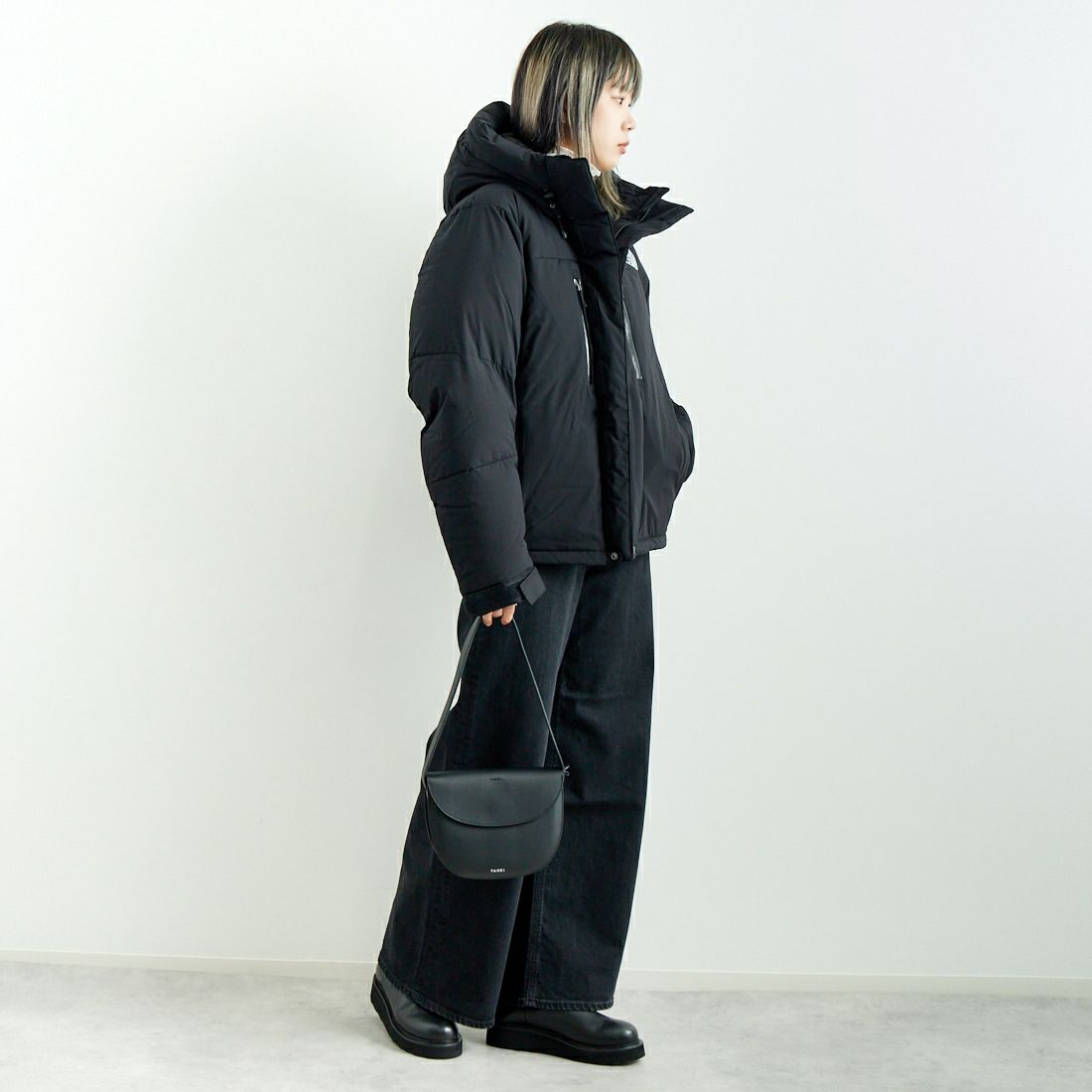 THE NORTH FACE [ザ ノースフェイス] バルトロライトジャケット [ND92551] K &&モデル身長：167cm 着用サイズ：S&&