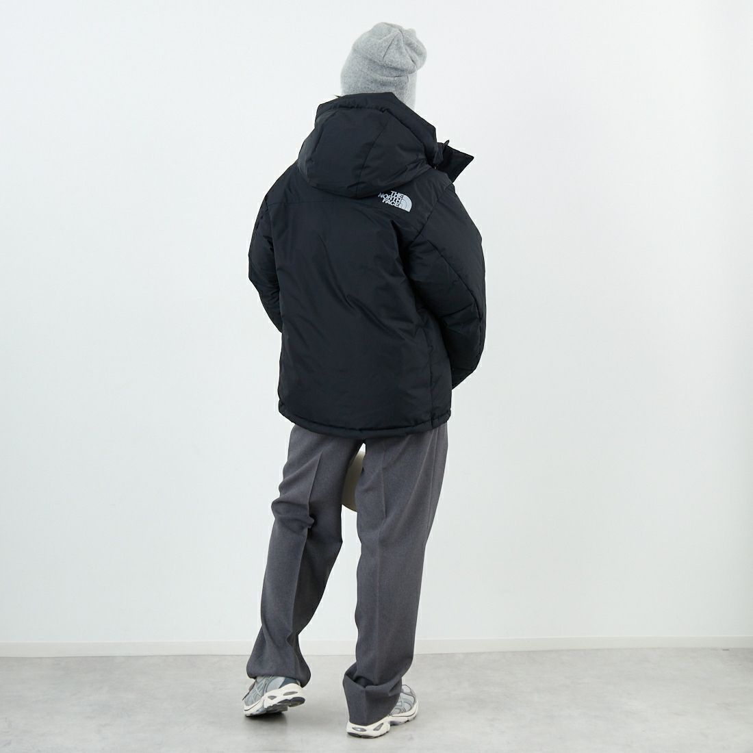 THE NORTH FACE [ザ ノースフェイス] バルトロライトジャケット [ND92551] K &&モデル身長：162cm 着用サイズ：XS&&