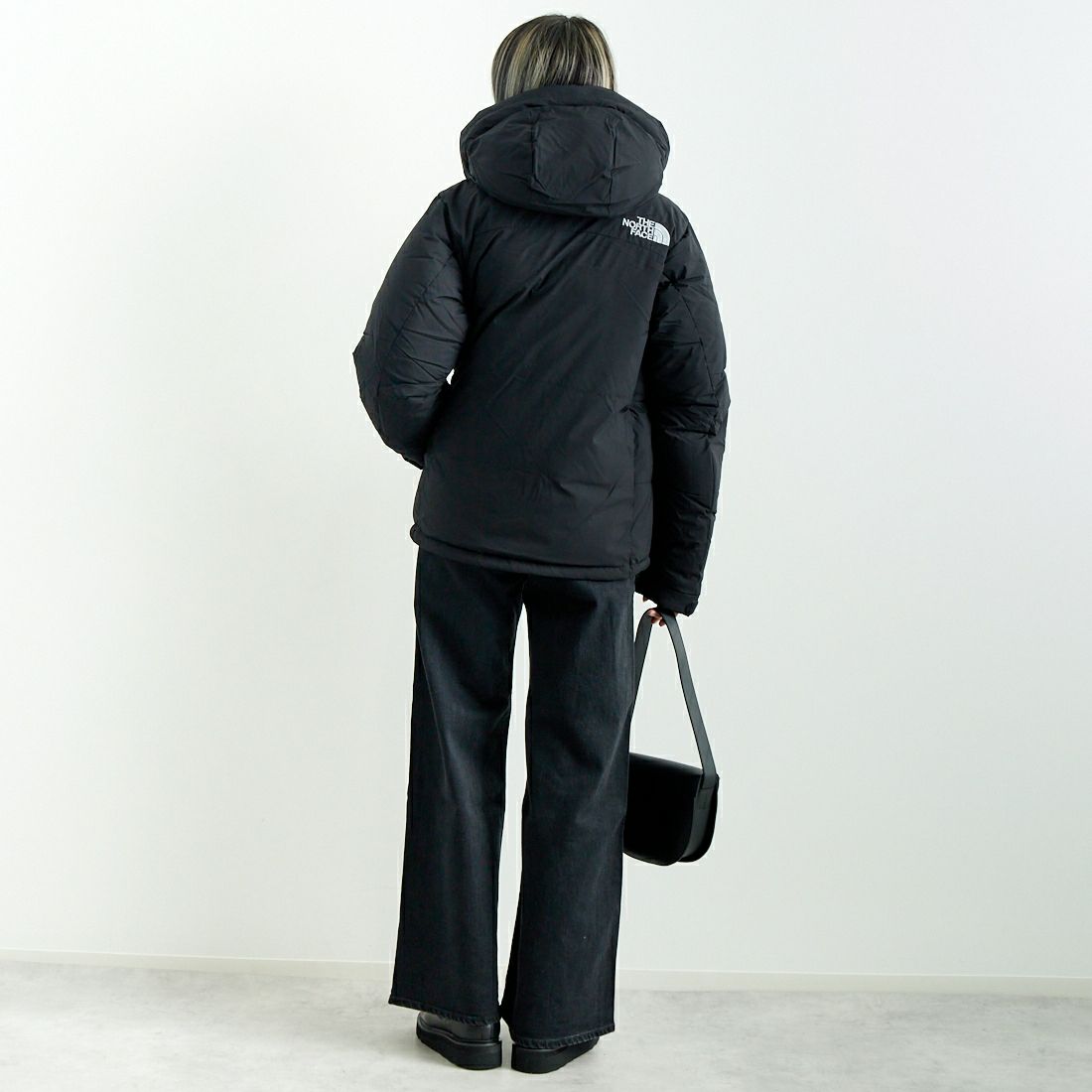 THE NORTH FACE [ザ ノースフェイス] バルトロライトジャケット [ND92551] K &&モデル身長：167cm 着用サイズ：S&&