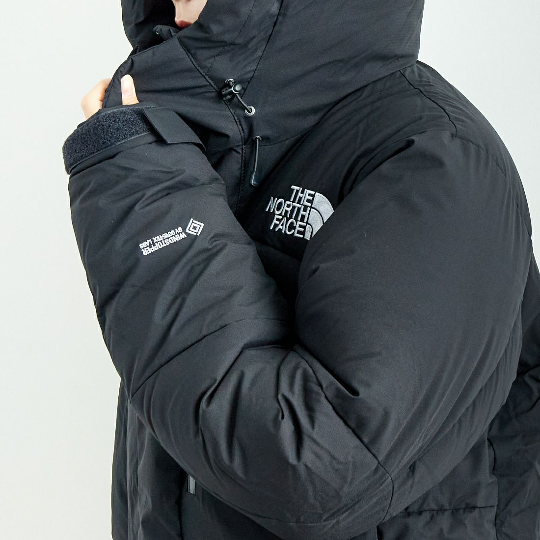 THE NORTH FACE [ザ ノースフェイス] バルトロライトジャケット [ND92551] K &&モデル身長：167cm 着用サイズ：S&&