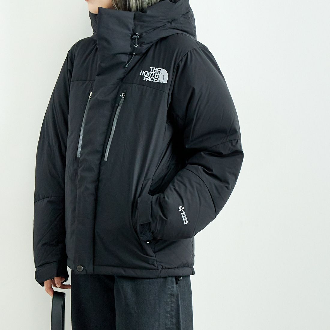 THE NORTH FACE [ザ ノースフェイス] バルトロライトジャケット [ND92551] K &&モデル身長：167cm 着用サイズ：S&&