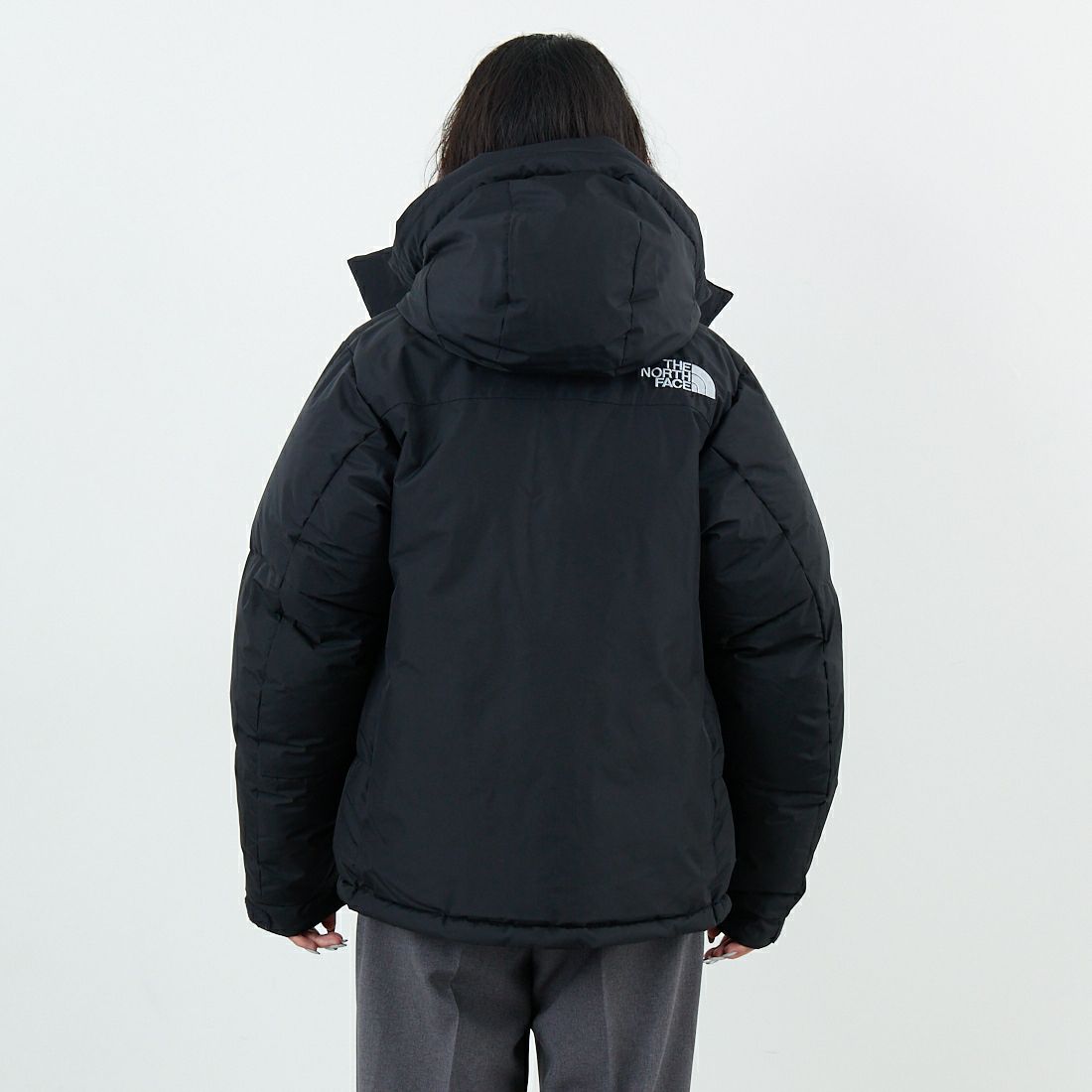 THE NORTH FACE [ザ ノースフェイス] バルトロライトジャケット [ND92551] K &&モデル身長：162cm 着用サイズ：XS&&