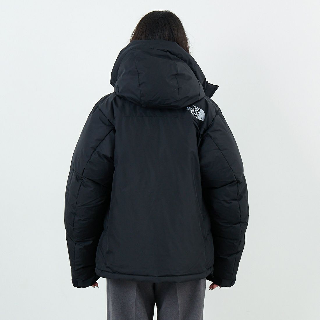 THE NORTH FACE [ザ ノースフェイス] バルトロライトジャケット [ND92551] K &&モデル身長：162cm 着用サイズ：S&&