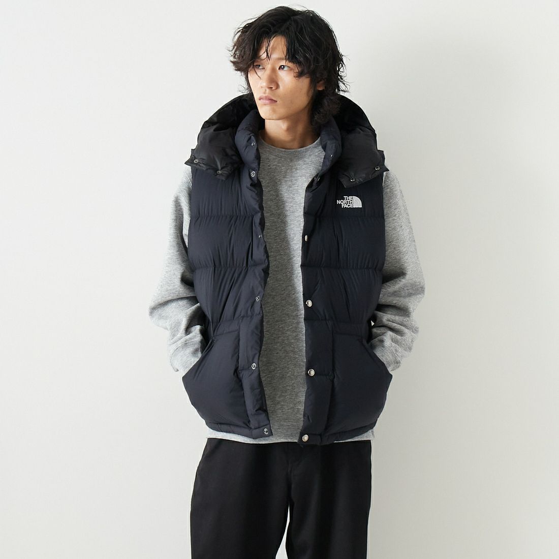 K&&モデル身長：182cm 着用サイズ：L&&