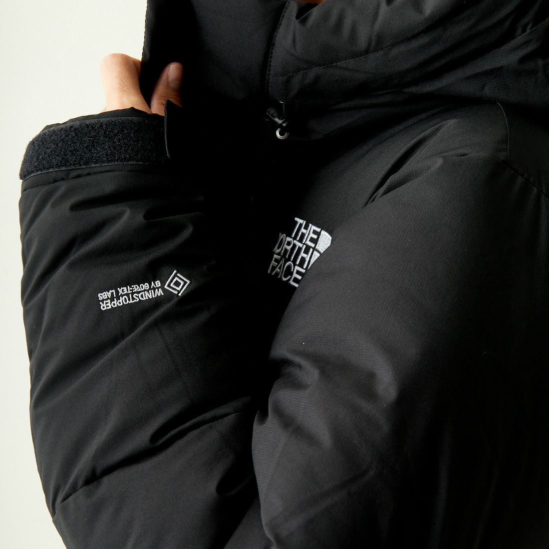 THE NORTH FACE [ザ ノースフェイス] バルトロライトジャケット [ND92551] K &&モデル身長：167cm 着用サイズ：M&&