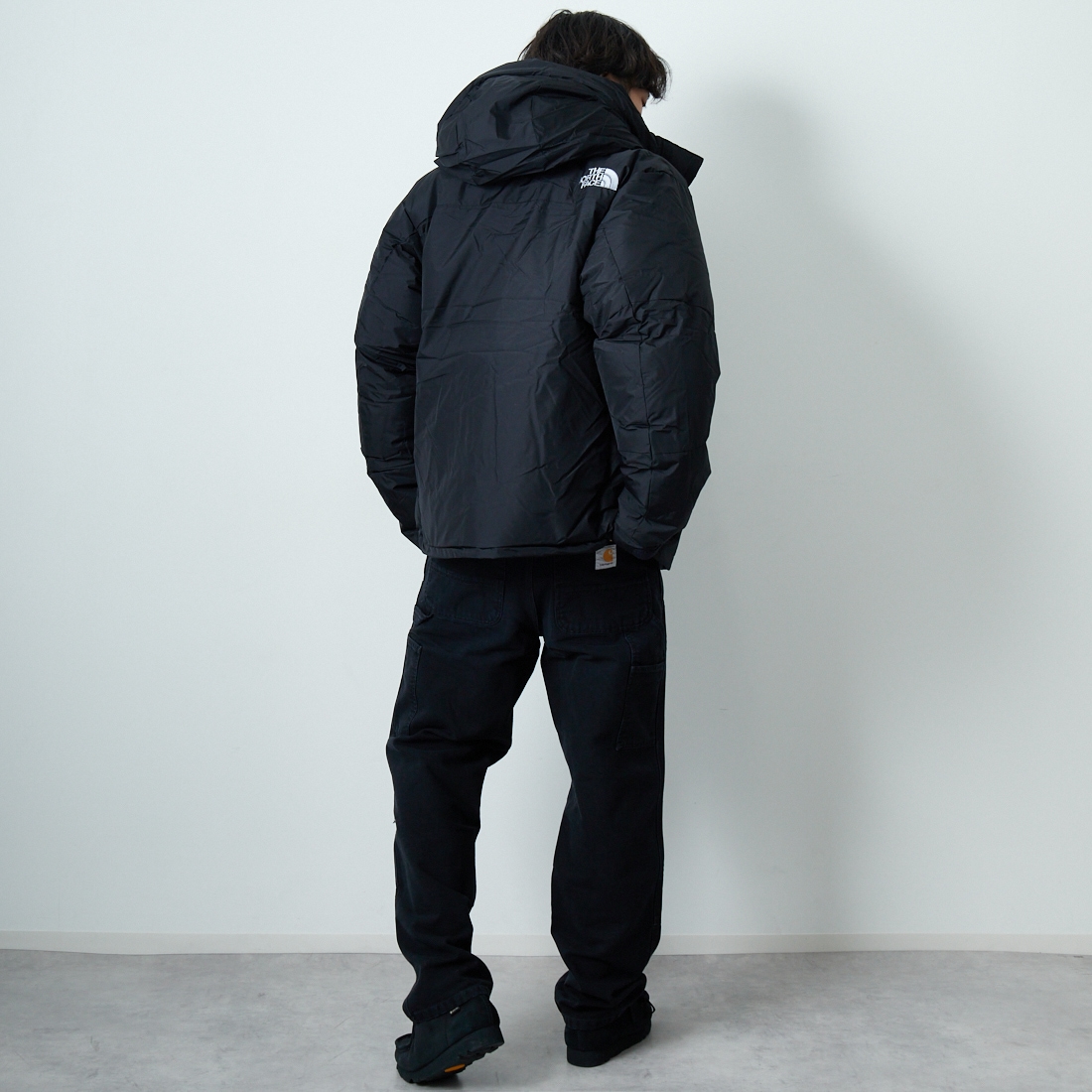 THE NORTH FACE [ザ ノースフェイス] バルトロライトジャケット [ND92551] K &&モデル身長：179cm 着用サイズ：L&&
