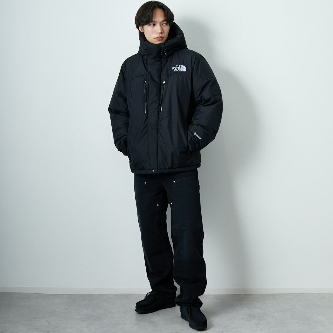 THE NORTH FACE [ザ ノースフェイス] バルトロライトジャケット [ND92551] K &&モデル身長：179cm 着用サイズ：L&&