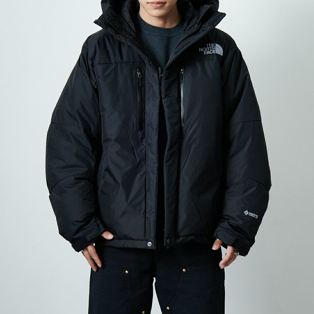 THE NORTH FACE [ザ ノースフェイス] バルトロライトジャケット [ND92551] K &&モデル身長：179cm 着用サイズ：XL&&
