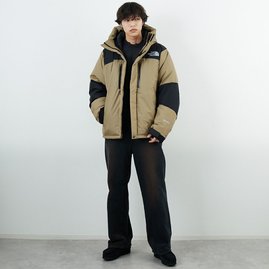 THE NORTH FACE [ザ ノースフェイス] バルトロライトジャケット [ND92551] CK &&モデル身長：179cm 着用サイズ：L&&