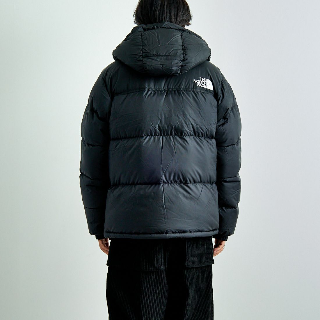 THE NORTH FACE [ザ ノースフェイス] ヌプシフーディ [ND92559] K &&モデル身長：179cm 着用サイズ：L&&