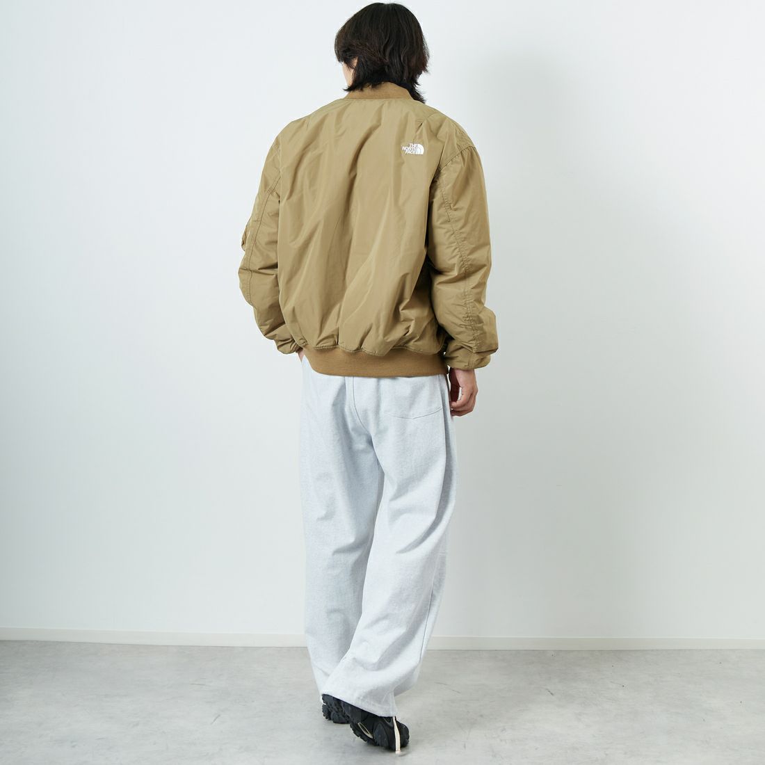 THE NORTH FACE [ザ ノースフェイス] インサレーションボンバージャケット [NY82552] CK &&モデル身長：179cm 着用サイズ：L&&