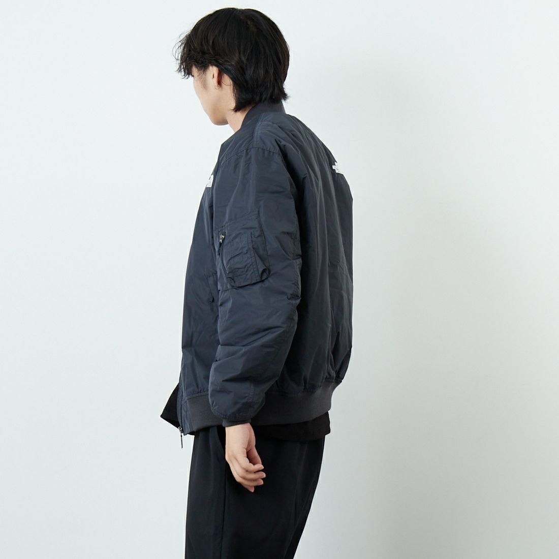 THE NORTH FACE [ザ ノースフェイス] インサレーションボンバージャケット [NY82552] AG &&モデル身長：179cm 着用サイズ：M&&
