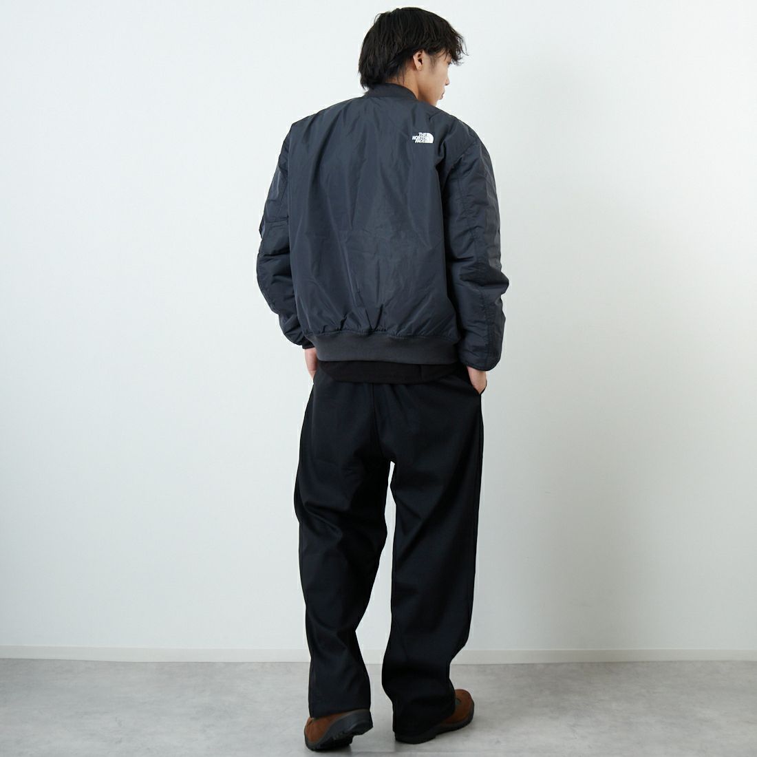 THE NORTH FACE [ザ ノースフェイス] インサレーションボンバージャケット [NY82552] AG &&モデル身長：179cm 着用サイズ：M&&