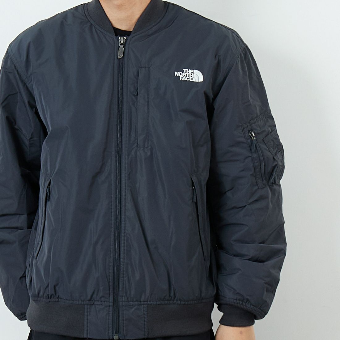 THE NORTH FACE [ザ ノースフェイス] インサレーションボンバージャケット [NY82552] AG &&モデル身長：179cm 着用サイズ：M&&