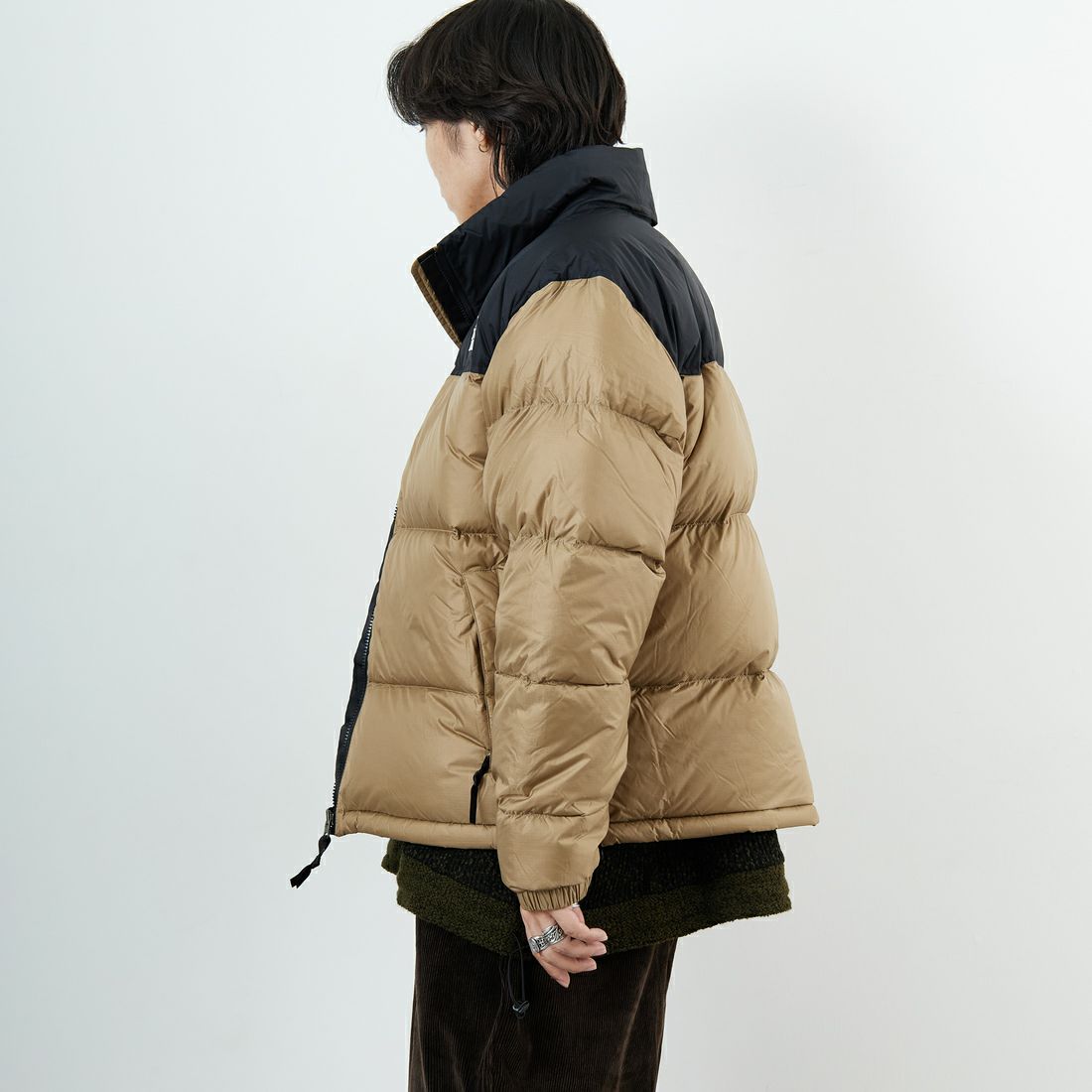 THE NORTH FACE [ザ ノースフェイス] ヌプシジャケット [ND92555] CK &&モデル身長：179cm 着用サイズ：XL&&
