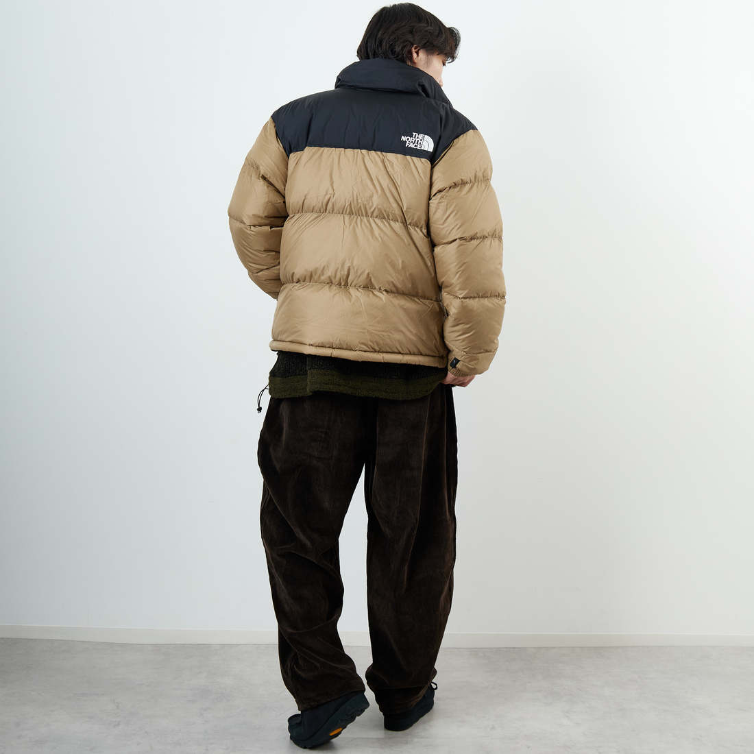 THE NORTH FACE [ザ ノースフェイス] ヌプシジャケット [ND92555] CK &&モデル身長：179cm 着用サイズ：XL&&