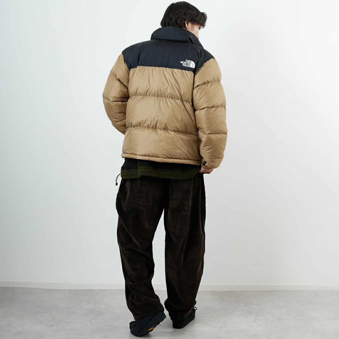 THE NORTH FACE [ザ ノースフェイス] ヌプシジャケット [ND92555] CK &&モデル身長：179cm 着用サイズ：XL&&
