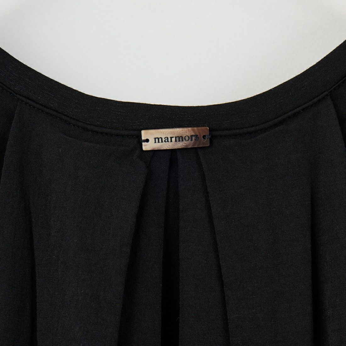 marmors [マルモア] ALBINI バックタックワンピース [0225304101] BLACK