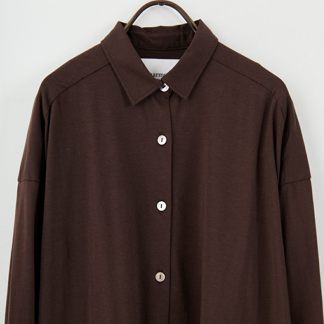 marmors [マルモア] ALBINI カットソーシャツ [0225301102] BROWN