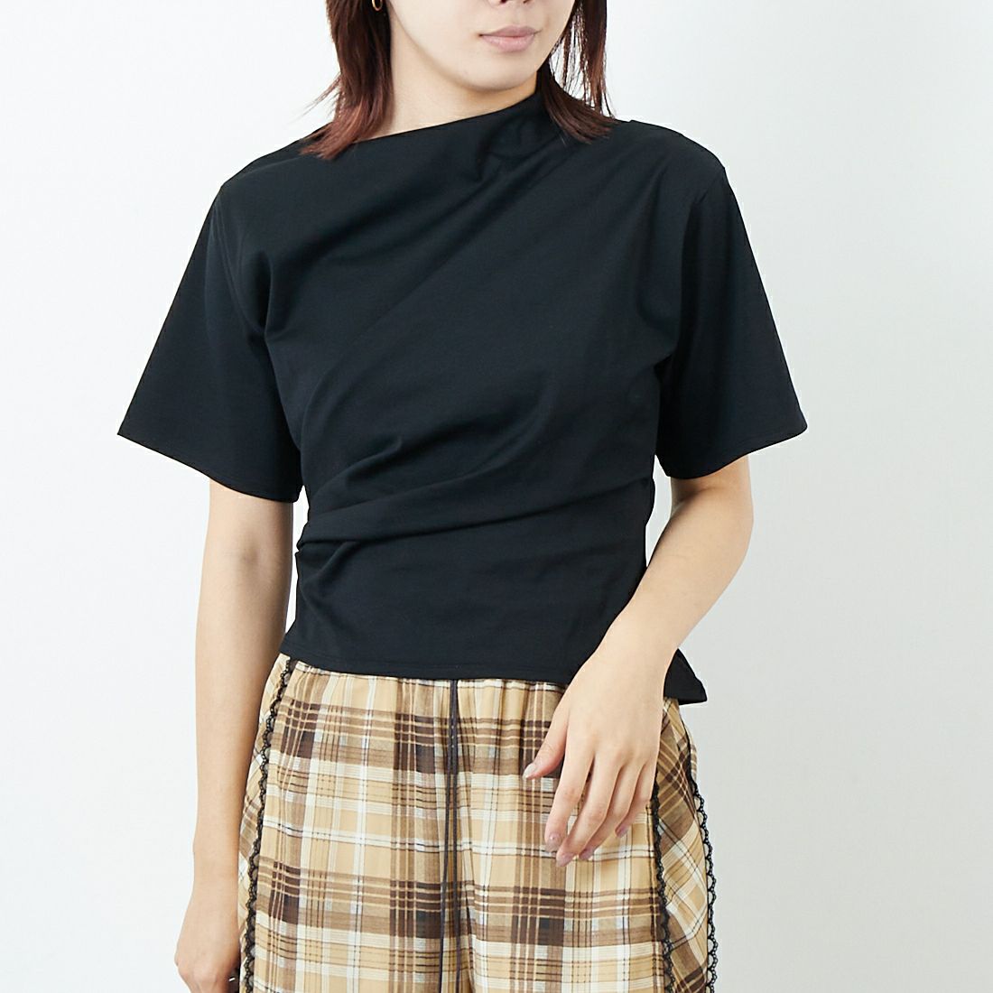 BLK&モデル身長：167cm 着用サイズ：F&&