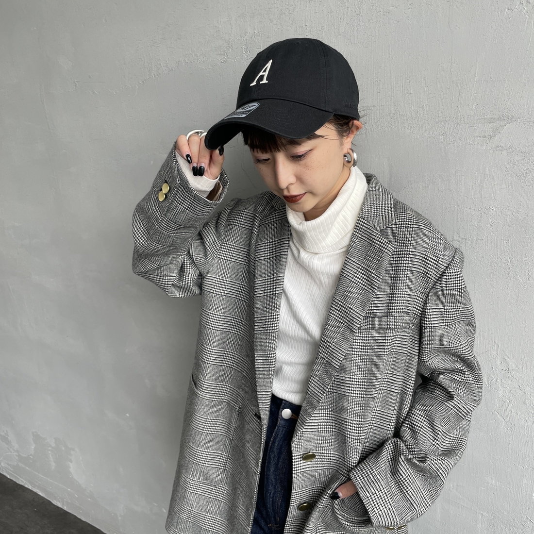 Americana [アメリカーナ] 47 クリーンナップキャップ [FC-020] ﾌﾞﾗｯｸ