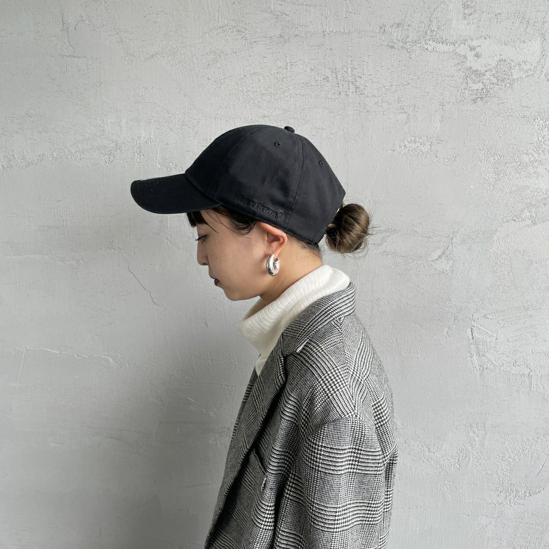 Americana [アメリカーナ] 47 クリーンナップキャップ [FC-020] ﾌﾞﾗｯｸ