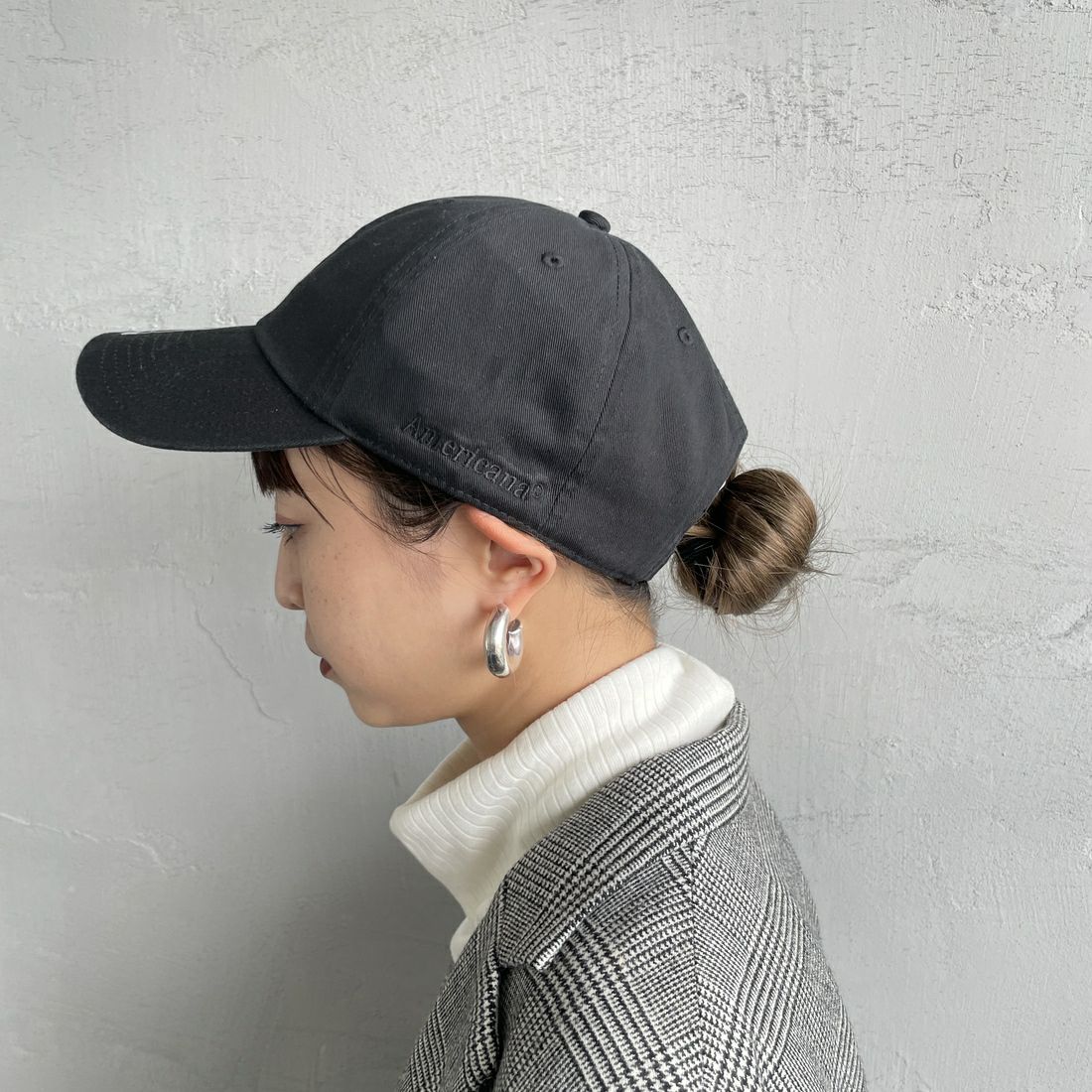 Americana [アメリカーナ] 47 クリーンナップキャップ [FC-020] ﾌﾞﾗｯｸ