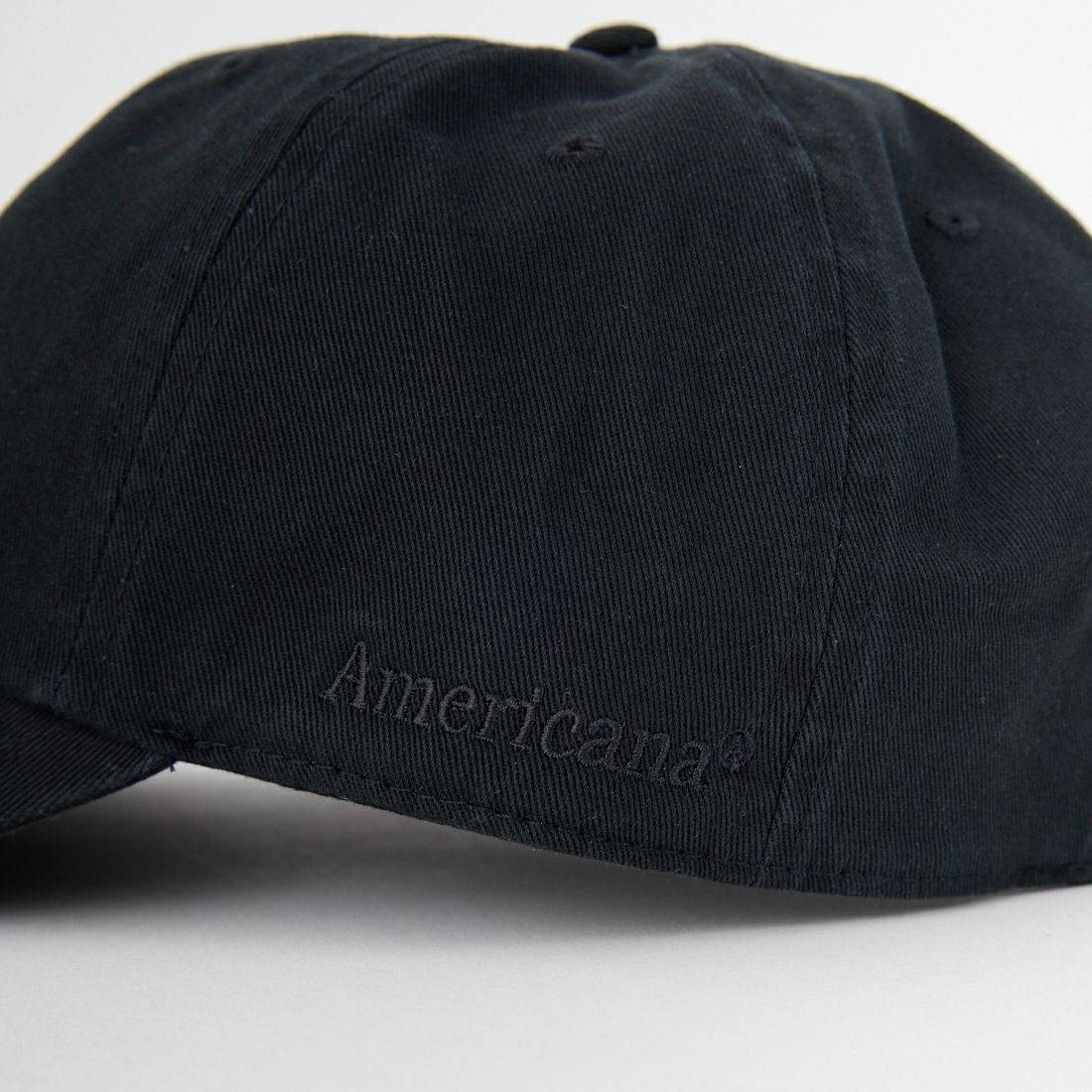 Americana [アメリカーナ] 47 クリーンナップキャップ [FC-020] ﾌﾞﾗｯｸ