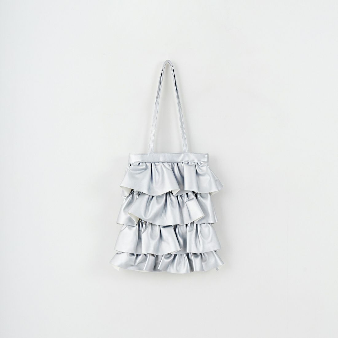 Casselini [キャセリーニ] フリルトートバッグ [223-110501] ｼﾙﾊﾞｰ