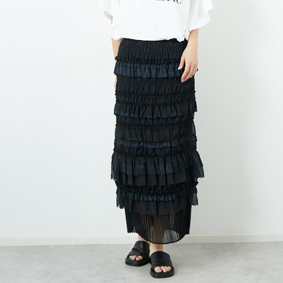 BLK&モデル身長：167cm 着用サイズ：36&&