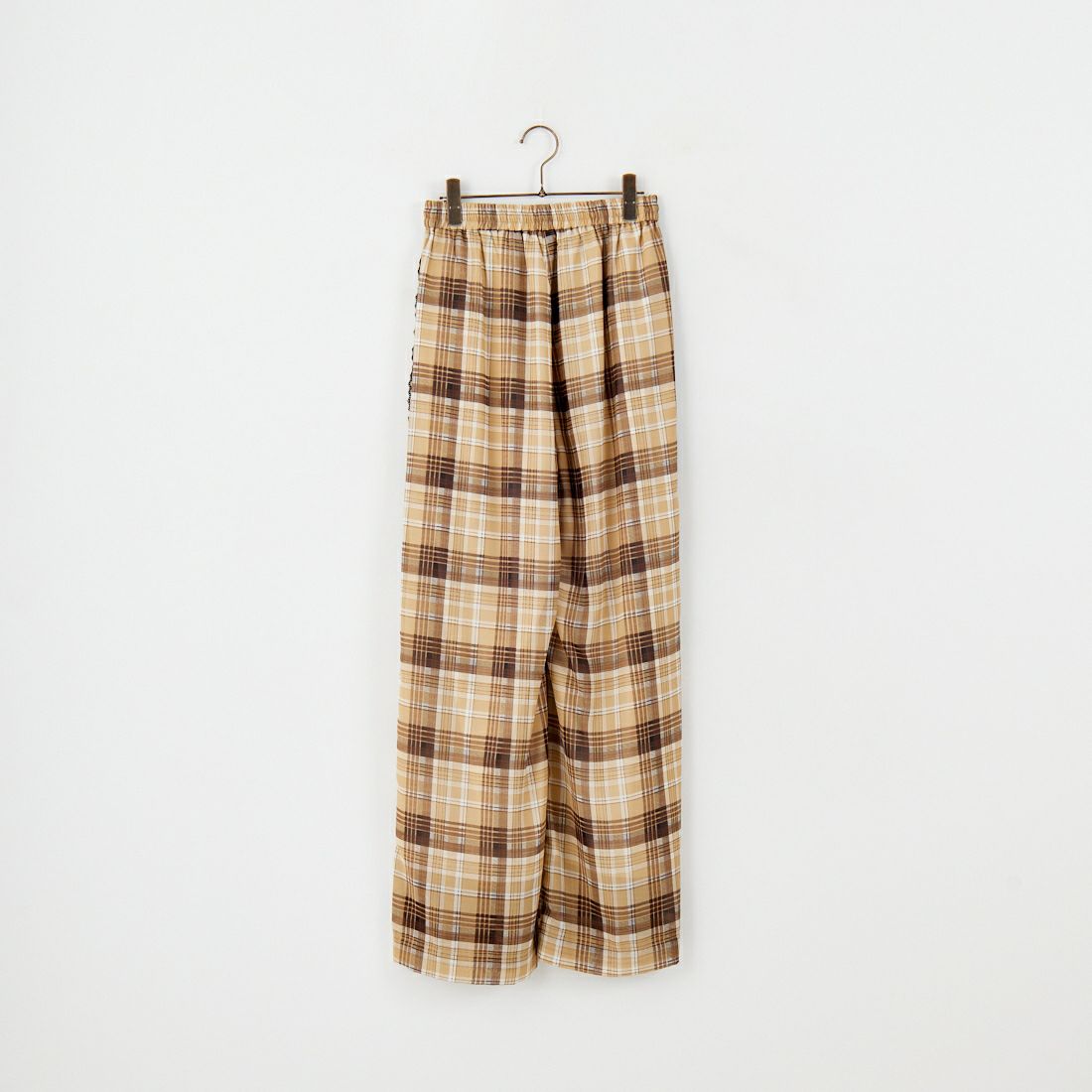 maison special チェックパンツ MAISON SPECIAL パンツ Panel Plaid Pants/パネルチェックパンツ