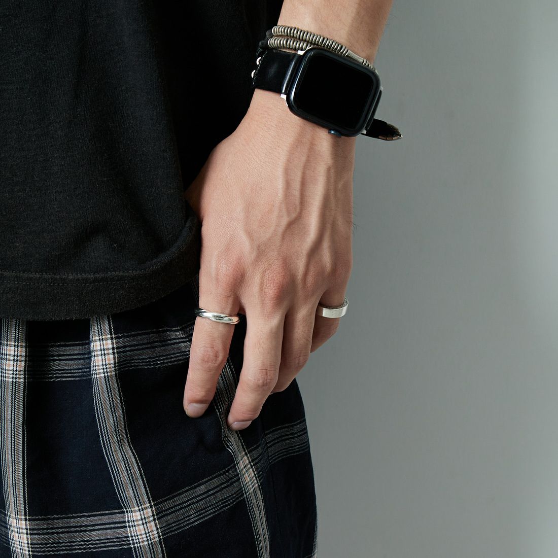 XOLO JEWELRY [ショロジュエリー] シングルツイストリング [XOR063] SILVER