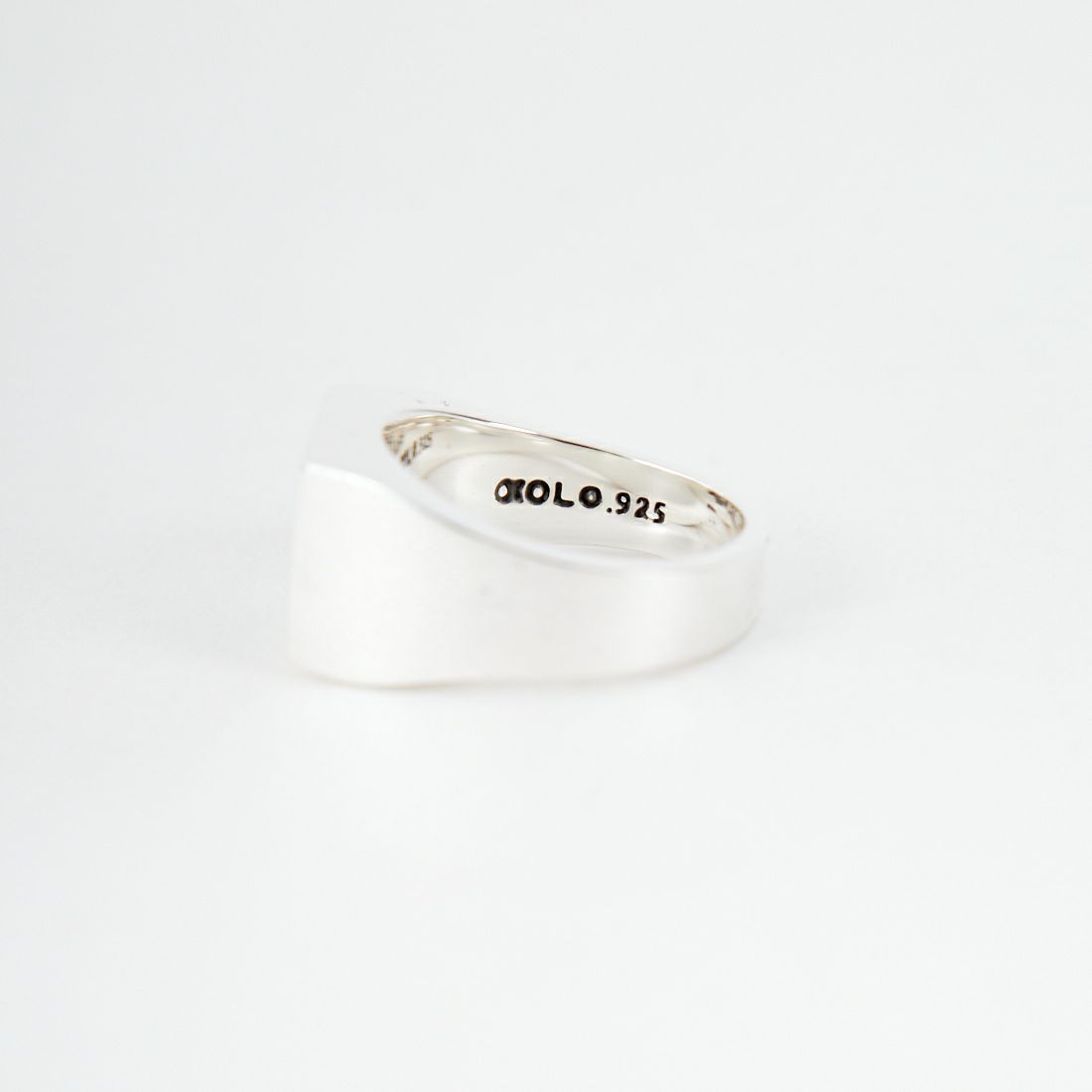 XOLO JEWELRY [ショロジュエリー] シグネットリング(Steel Gray Flower) [XOR117] SILVER