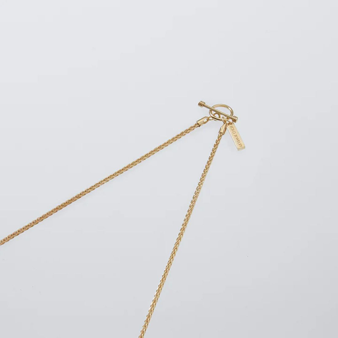 XOLO JEWELRY [ショロジュエリー] スパイクリンクネックレス [XON048-60G] GOLD