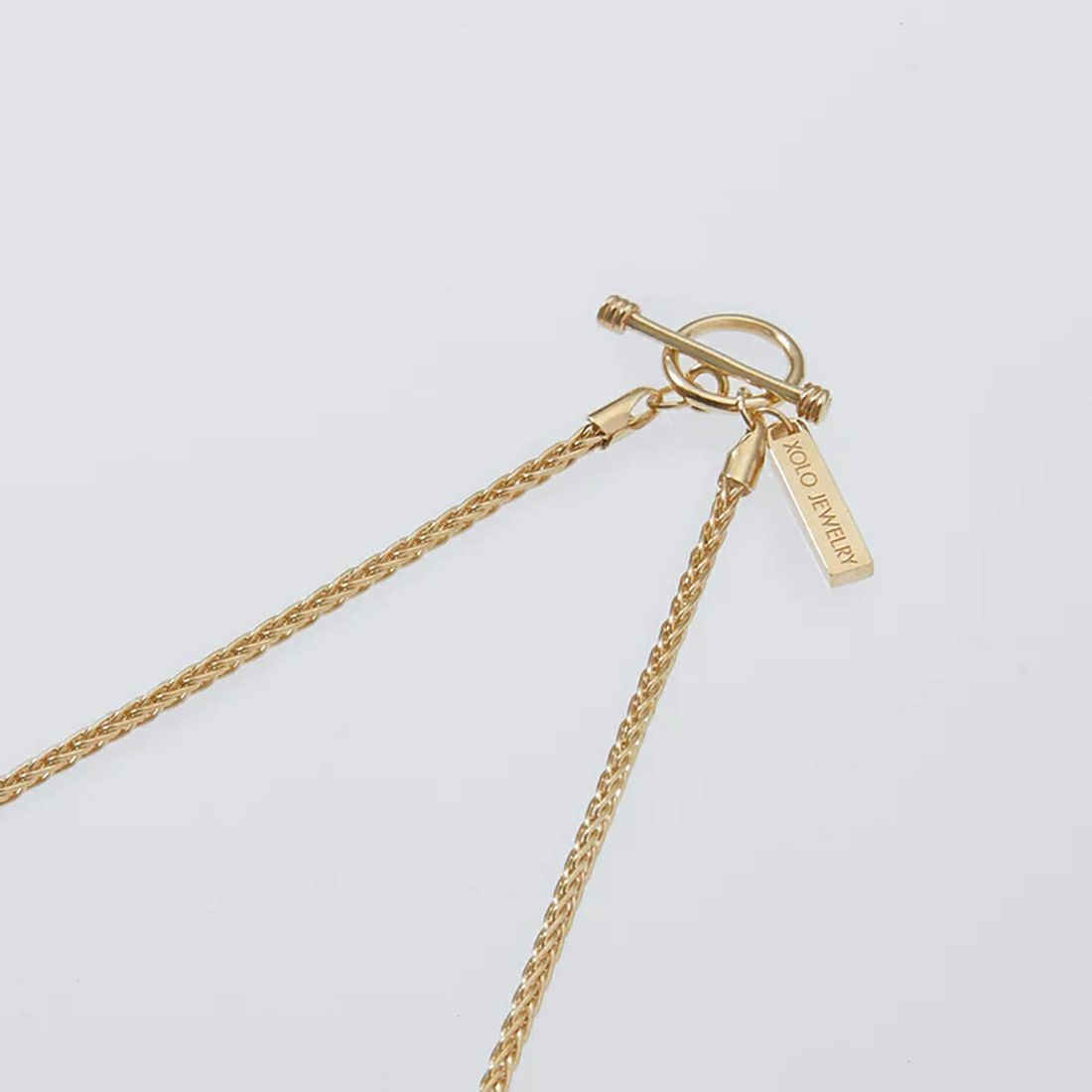 XOLO JEWELRY [ショロジュエリー] スパイクリンクネックレス [XON048-60G] GOLD