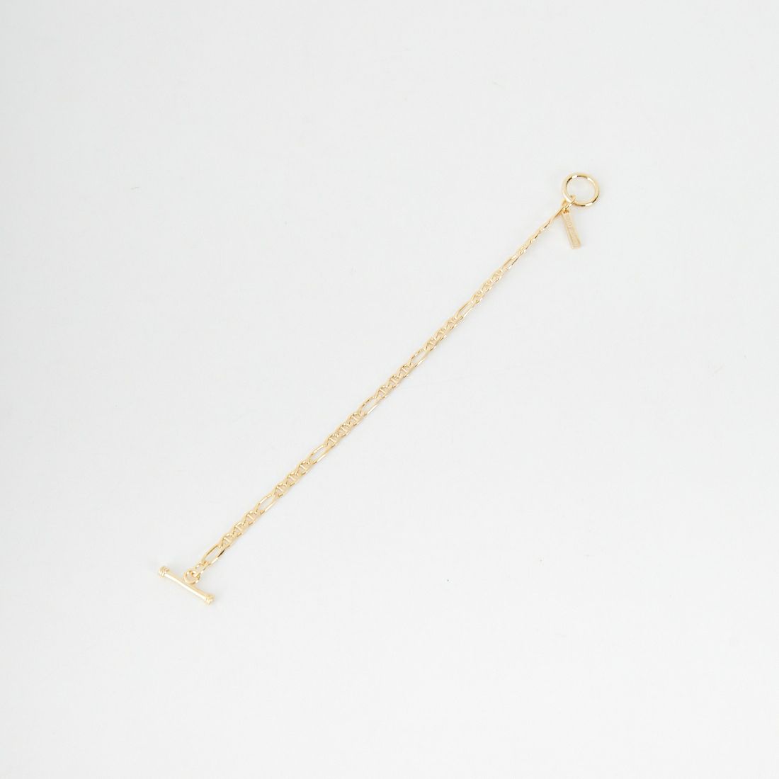 XOLO JEWELRY [ショロジュエリー] フィガログッチリンクブレスレット 4mm [XOB121-19G] GOLD