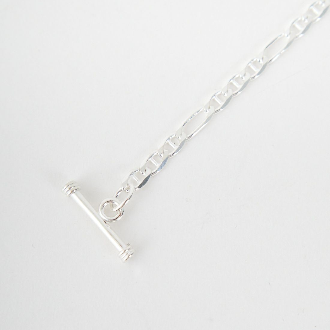XOLO JEWELRY [ショロジュエリー] フィガログッチリンクブレスレット 4mm [XOB121-19] SILVER