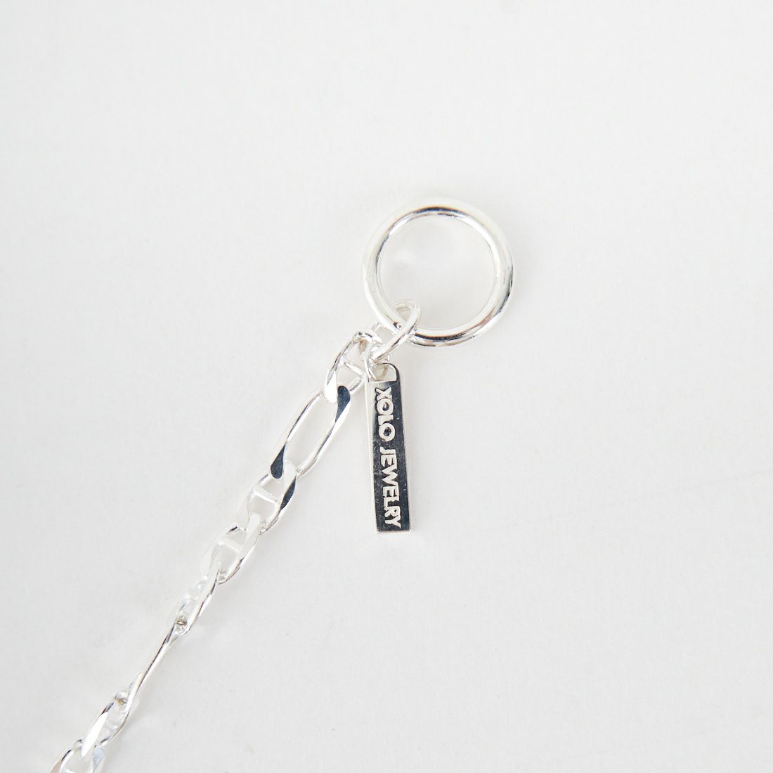 XOLO JEWELRY [ショロジュエリー] フィガログッチリンクブレスレット 4mm [XOB121-19] SILVER