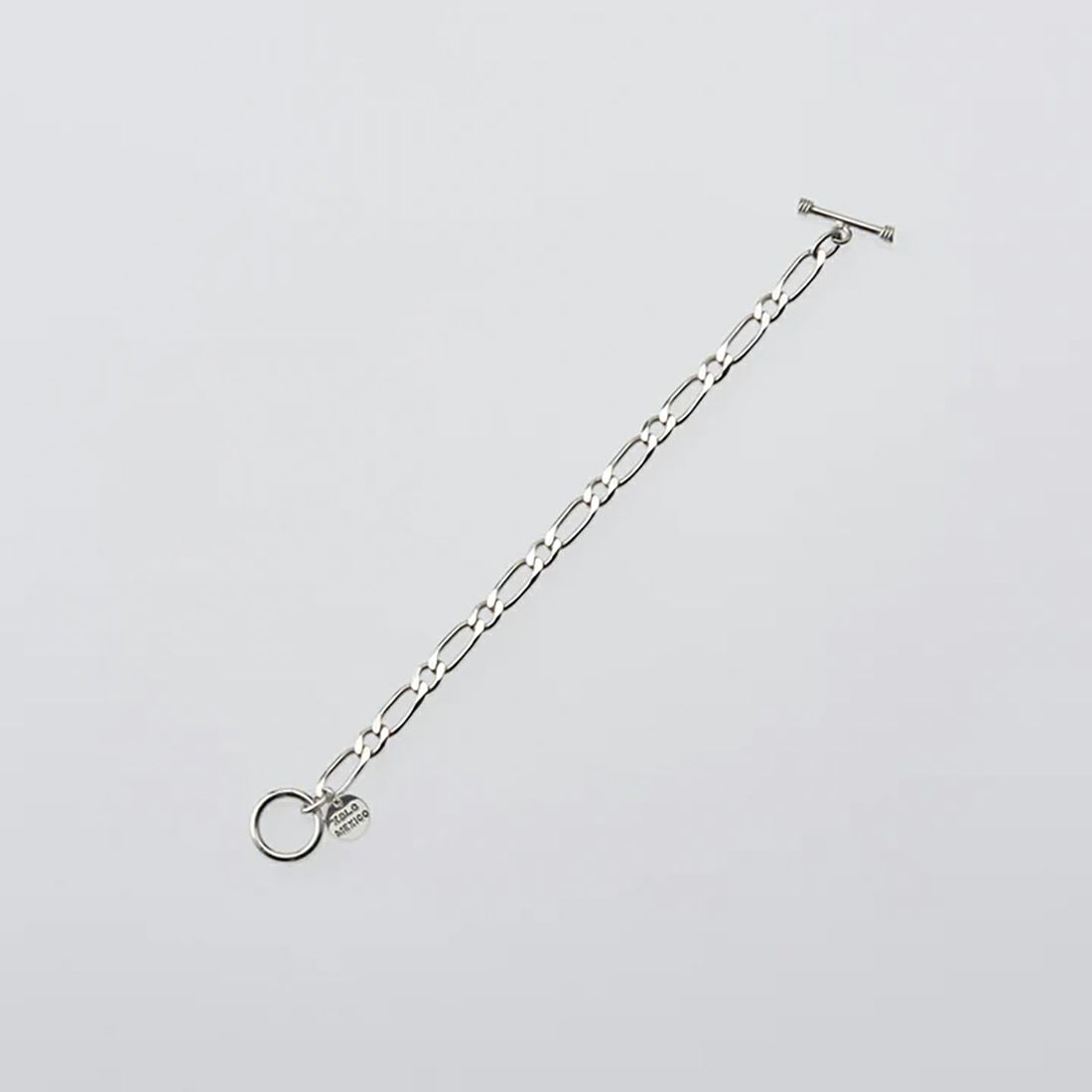 XOLO JEWELRY [ショロジュエリー] オーバル ミューチャルリンクブレスレット 6mm [XOB009-19] SILVER